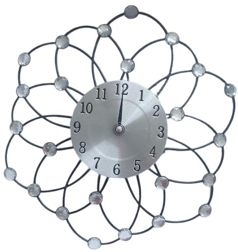 Wandklok, Huis en Inrichting, Woonaccessoires | Klokken, Ophalen, Zo goed als nieuw, Wandklok