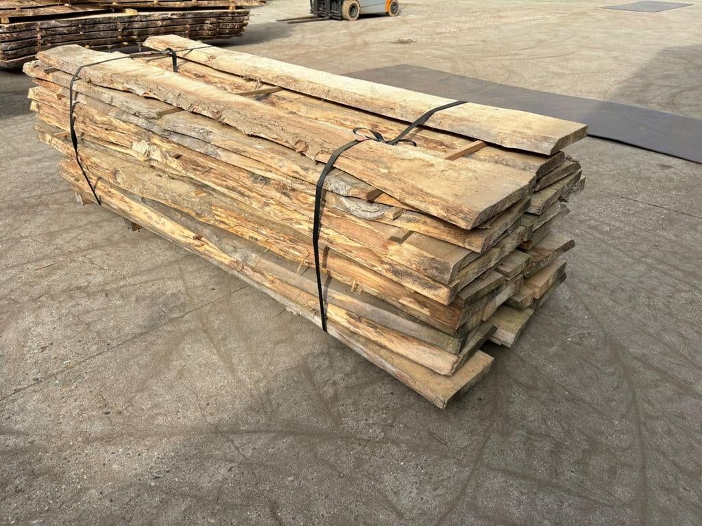 Partij populieren schaaldelen, Doe-het-zelf en Verbouw, Hout en Planken, 25 tot 50 mm, Nieuw, Ophalen of Verzenden, 250 tot 300 cm