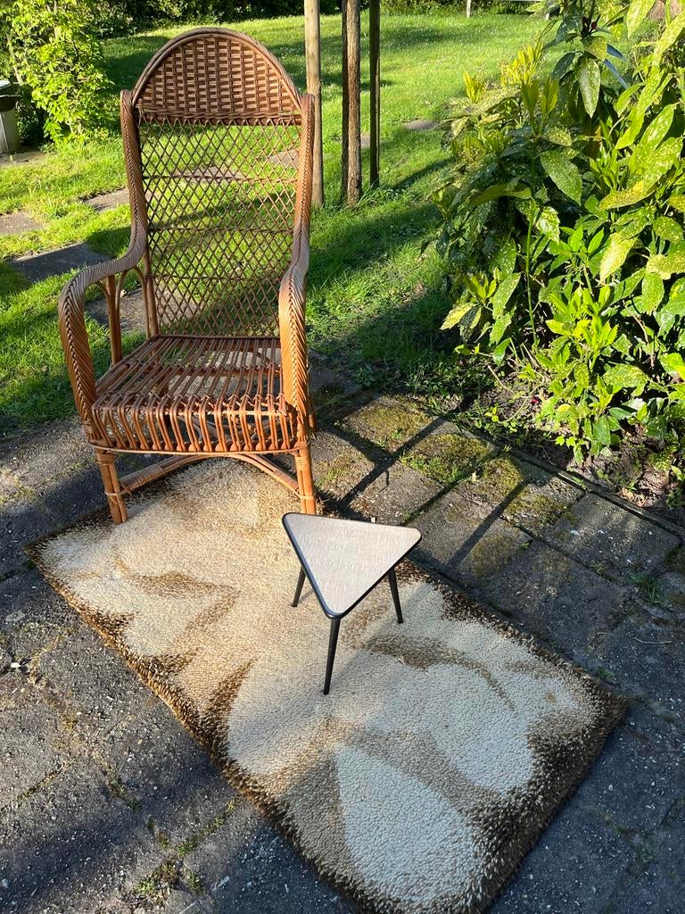 Vintage boho pauw stoel, Ophalen