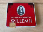 Vintage sigarenblik Willem II Senoritas - Verzameling, Ophalen of Verzenden, Gebruikt, Overige, Overige merken
