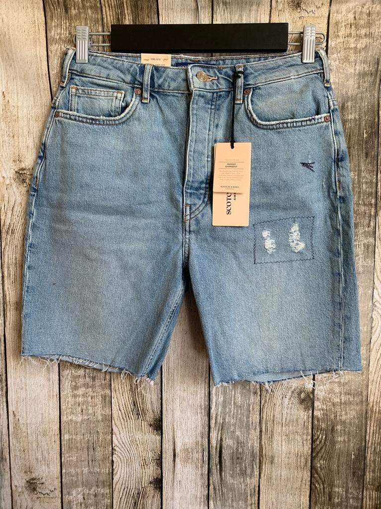 Scotch & Soda the line nieuwe dames jeans short (Maat W29), Nieuw, Scotch & Soda, W28 - W29 (confectie 36), Verzenden