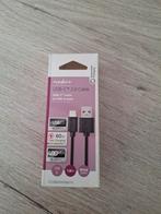 Nedis USB-C 2.0 naar USB-A Kabel - 1.0m, 60W Snelladen, Ophalen of Verzenden, Nieuw