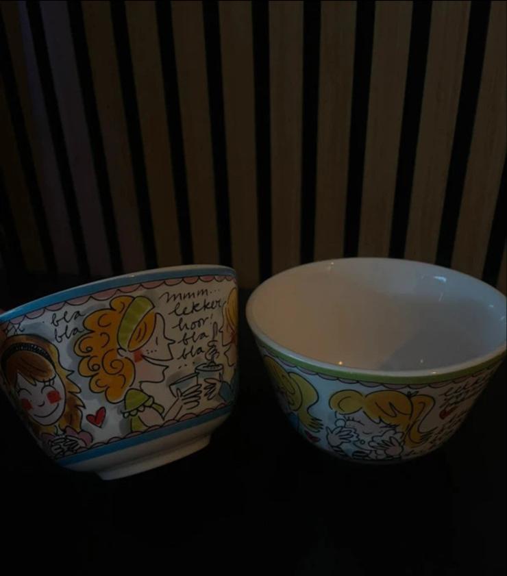 Schaaltjes van Amsterdam Blond - Set van 2, Ophalen, Porselein of Keramiek, Schaal, Rond