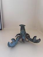 Prachtige bronzen gepatineerde Kreeft Lobster Kunst & Design, Ophalen of Verzenden
