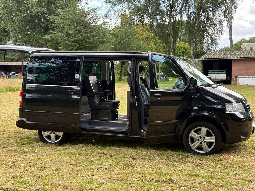VW Transporter Multivan (camper) bj=2007, Buscamper of Camperbus, Volkswagen, Tot en met 2, Diesel
