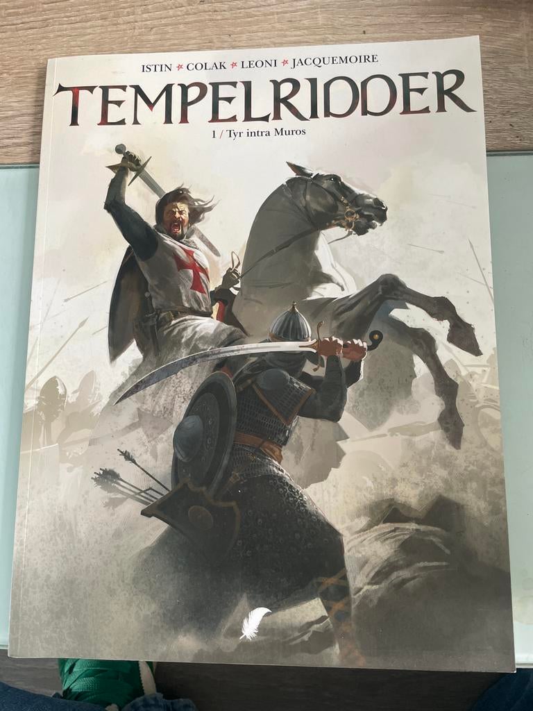 Tempelridder 1 / Tyr intra Muros - Stripboek, Eén stripboek, Ophalen of Verzenden, Zo goed als nieuw