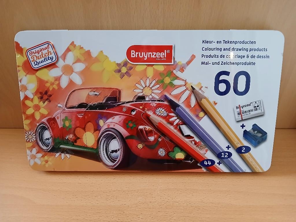 60 Kleur- en tekenpotloden (Bruynzeel), Ophalen of Verzenden, Nieuw, Potlood of Stift