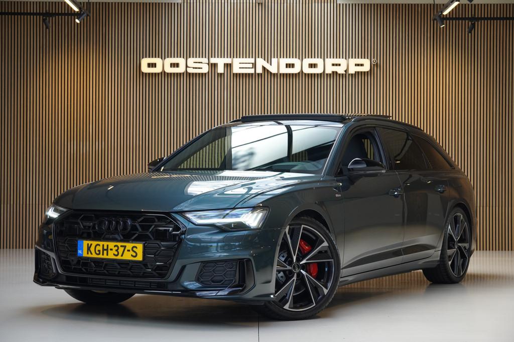 Audi A6 Avant 55TFSIe/367pk Quattro S-Line Competition|2024|, Auto's, Audi, Automaat, Gebruikt, 4 cilinders, Leder