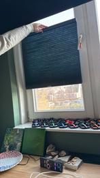 2x plissegordijnen 60x155cm blauw, Blauw, Zo goed als nieuw, 150 tot 200 cm, 50 tot 100 cm