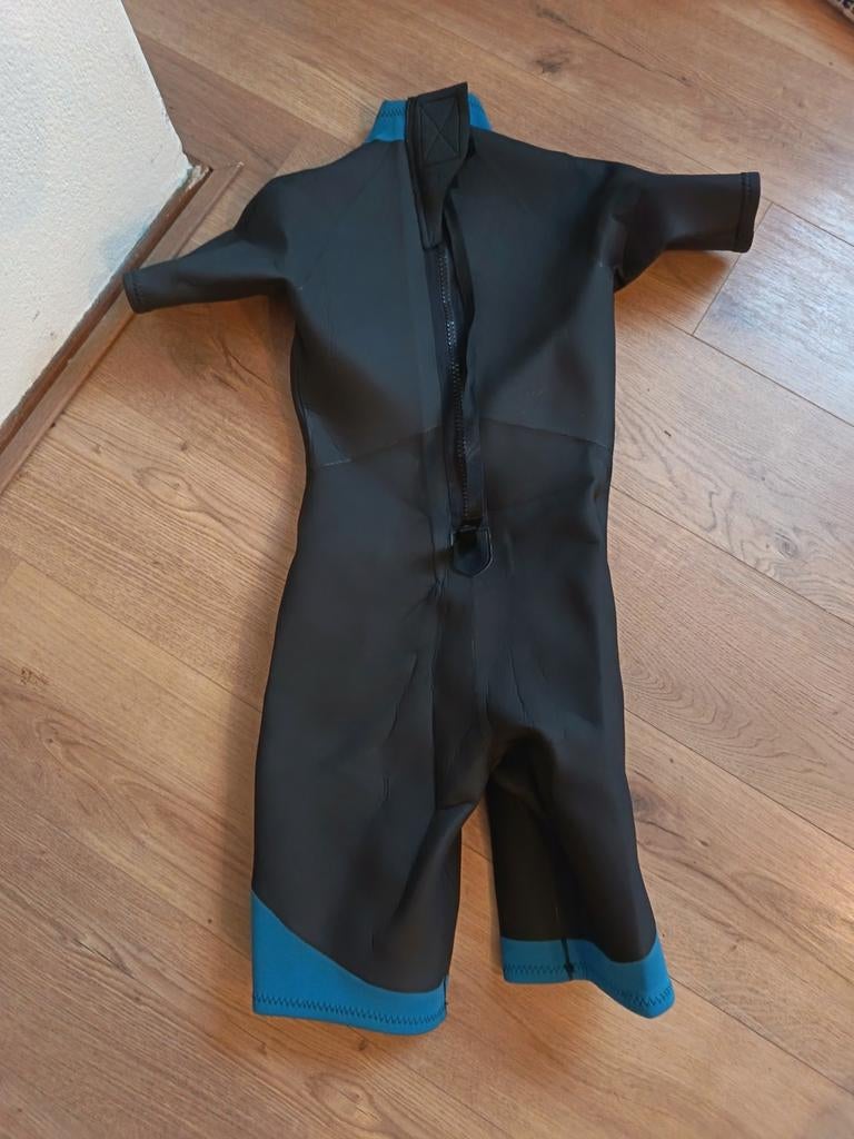 Kinder wetsuit - Kort model - Zwart/Blauw, Ophalen of Verzenden, Gebruikt, Kind, Wetsuit