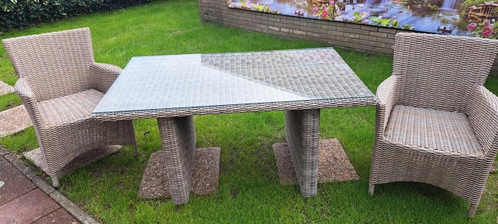 Intenso tuinset, Tuin en Terras, Overige materialen, Gebruikt, Tuinset, Eettafel