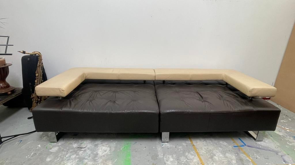 Vintage Montel design coach, Ophalen, Zo goed als nieuw, Tweepersoons, 90 cm