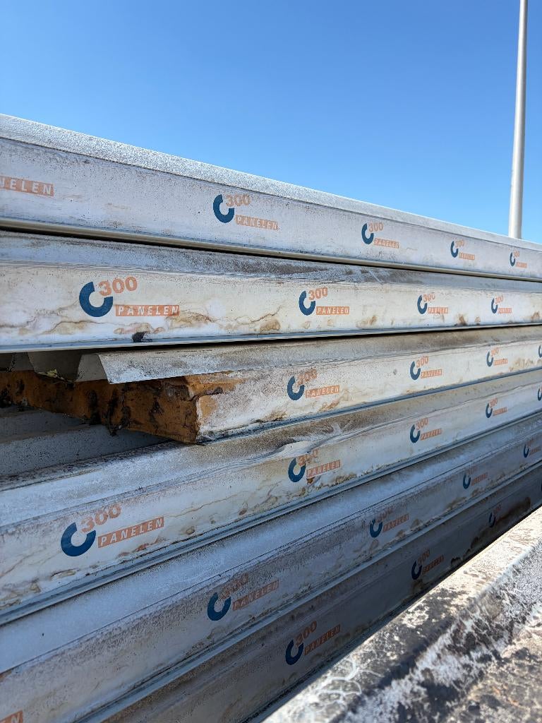 sandwich paneel, dak plaat, isolatieplaat ( 305 ), Doe-het-zelf en Verbouw, Isolatie en Afdichting, Ophalen, Gebruikt, Hardschuim (Pir)