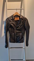 Goosecraft zwart leren jasje maat xs, Goosecraft, Zwart, Ophalen of Verzenden, Zo goed als nieuw