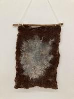 Vilten wandhanger schapenwol, Ophalen of Verzenden, Nieuw, Handgemaakt