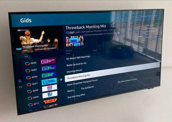 Samsung UE43AU8002 43 inch met draaibare muurbeugel, Audio, Tv en Foto, Televisies, Zo goed als nieuw, LED, 100 cm of meer, 4k (UHD)