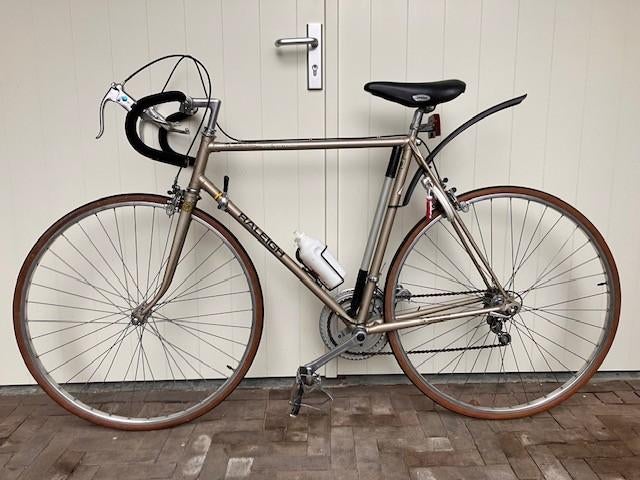 RALEIGH vintage racefiets, Fietsen en Brommers, Fietsen | Racefietsen, Gebruikt, Overige maten, 53 tot 57 cm, Ophalen