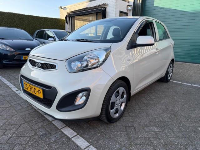 Kia Picanto 1.0 CVVT Airco, Auto's, Kia, Voorwielaandrijving, Euro 5, Stof, Gebruikt