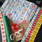 Inpakset food papier restaurant zeedieren kreeft smiley hart, Verzenden, Nieuw