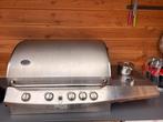 Barbecue op gas inclusief werkend spit, 4 branders en wok, Tuin en Terras, Gasbarbecues, Ophalen, Gebruikt