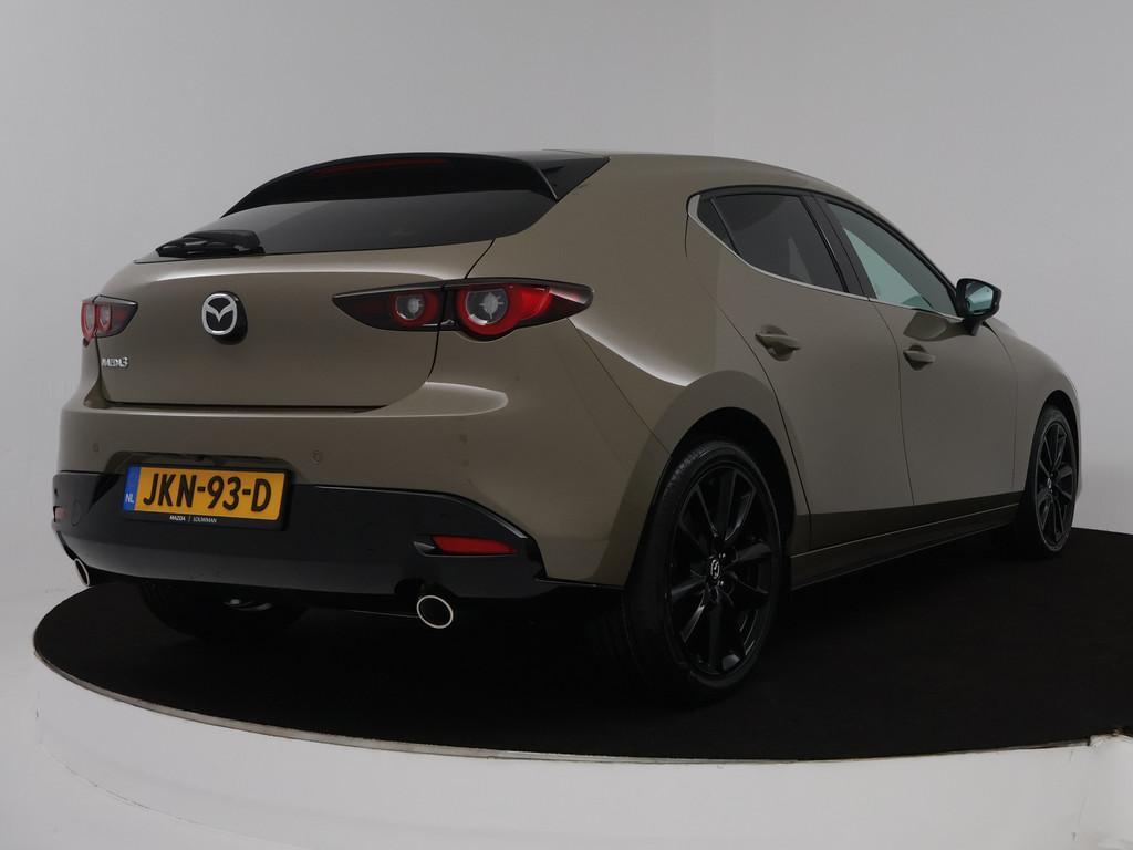 Mazda 3 2.5 e-SkyActiv-G M Hybrid 140 Nagisa automaat | Bose, Auto's, Mazda, 12 maanden, Gebruikt, Origineel Nederlands, Adaptive Cruise Control