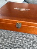 Vintage Pickwick theedoos uit de jaren '90 - Hout, Ophalen of Verzenden