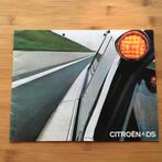 Folder Citroën DS sept 1971, Ophalen of Verzenden, Citroën, Onbekend, Gelezen