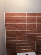 Oranje tegels 20x6cm, Doe-het-zelf en Verbouw, Tegels, Ophalen of Verzenden, Keramiek, Minder dan 5 m², Vloertegels