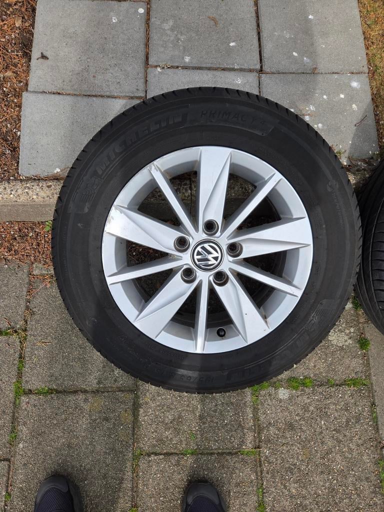 Volkswagen Golf velgen 15 inch, Ophalen of Verzenden, 15 inch, 195 mm, Zomerbanden