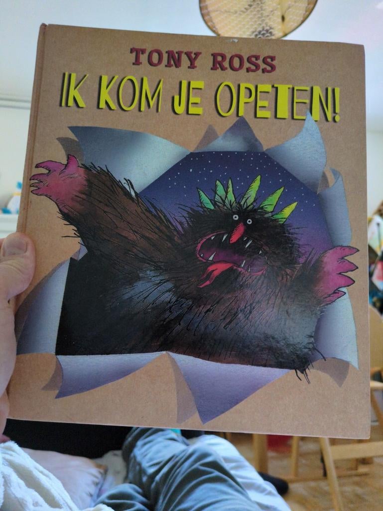 Ik kom je opeten! - Tony Ross (Kinderboek), Ophalen of Verzenden, Zo goed als nieuw, Tony Ross, Fictie algemeen