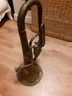 Antiek tuba van KESSELS koperen opknapper of decoratie, Ophalen of Verzenden, Gebruikt