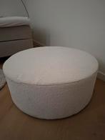 Witte poef goossens, Ophalen of Verzenden, Rond, Minder dan 50 cm, Minder dan 50 cm