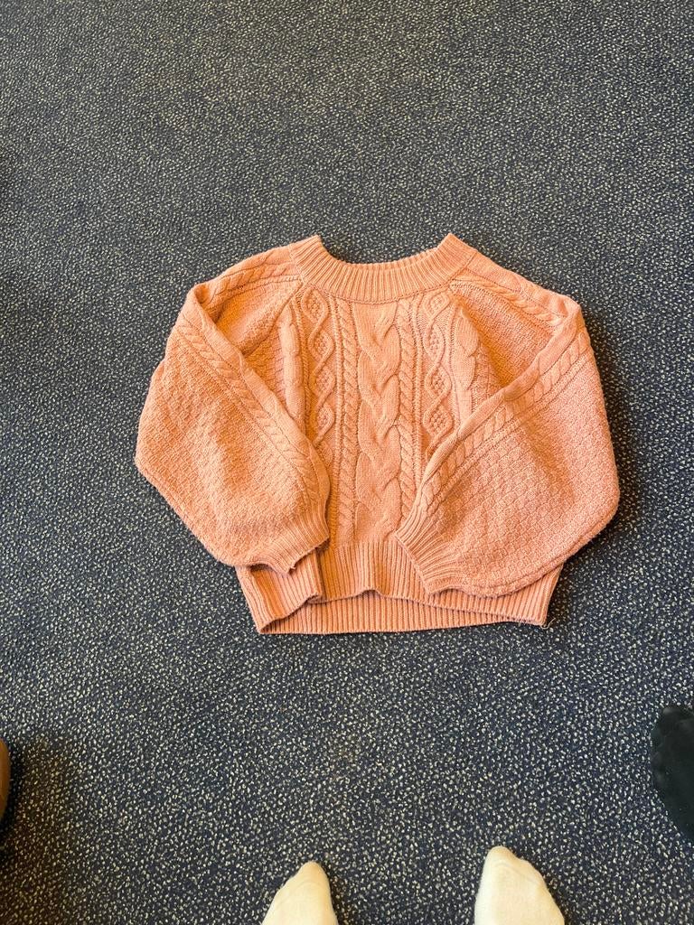 Roze Shein kabeltrui - Maat L, Ophalen, Zo goed als nieuw, Maat 42/44 (L), Roze