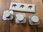 Gira inbouw dimmers (druck-wechsel), Ophalen of Verzenden, Gebruikt, Schakelaar