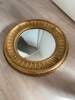 Vintage "Butler's Mirror" convexe spiegel jaren '60, Ophalen of Verzenden, Rond, Minder dan 50 cm, Minder dan 100 cm