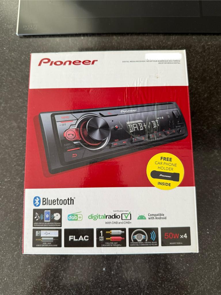 Pioneer MVH-S320BT Autoradio Bluetooth – NIEUW!, Auto diversen, Ophalen of Verzenden, Zo goed als nieuw