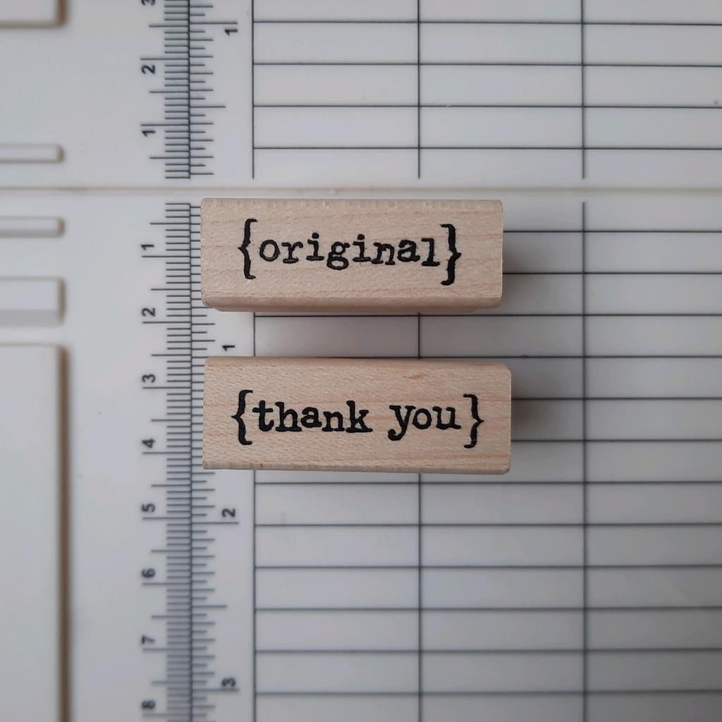 Catslifepress stempels tekst, per stuk, Hobby en Vrije tijd, Stempelen, Ophalen of Verzenden, Zo goed als nieuw, Houten stempel