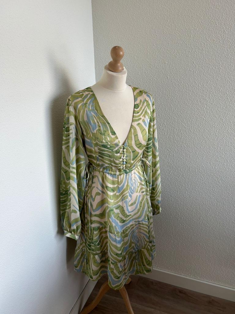 Fabienne Chapot maat 42 Lola Cato dress 266, Maat 42/44 (L), Ophalen of Verzenden, Zo goed als nieuw, Groen