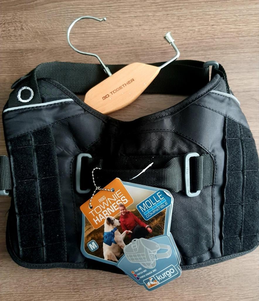 Kurgo RSG Townie Harness - Hondentuig - Maat M - Zwart, Ophalen of Verzenden, Hond