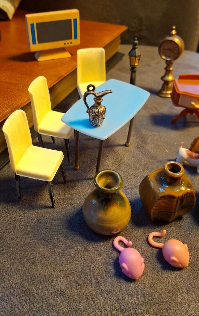 Poppenhuis spullen tri-ang enz, Ophalen of Verzenden, Poppenhuis