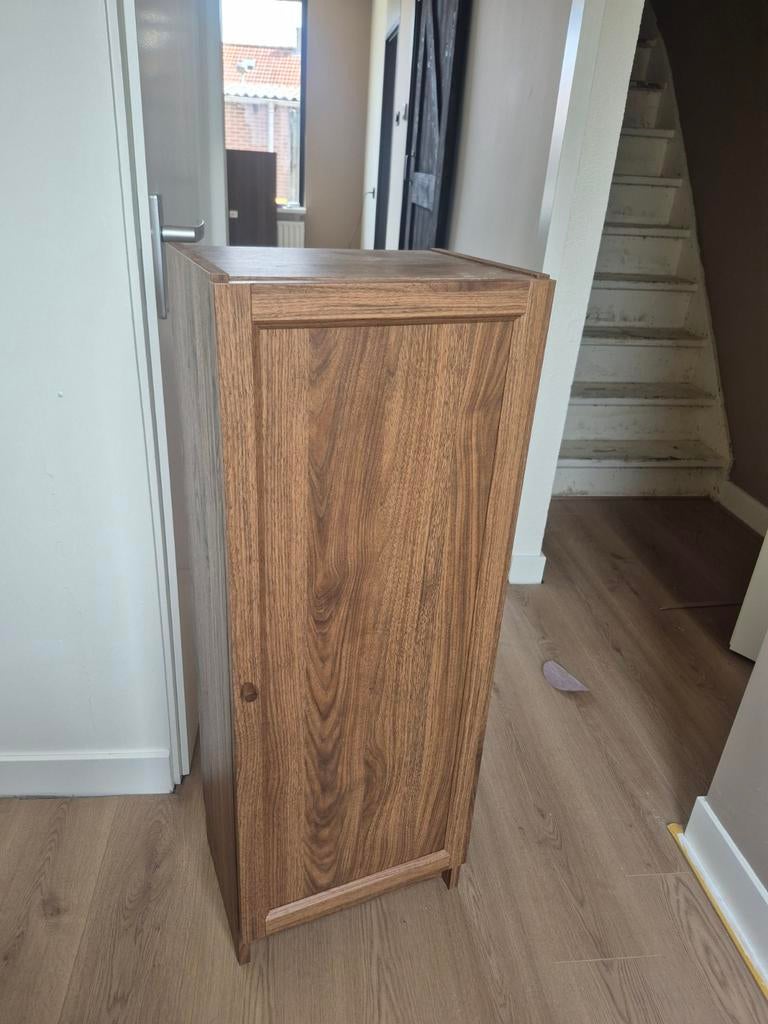 Ikea billy / oxberg kast met deur, Huis en Inrichting, Ophalen, Minder dan 50 cm, Met deur(en), 100 tot 150 cm