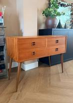 Dressoir Danish Deens Design, Ophalen, Teakhout, 50 tot 100 cm, Zo goed als nieuw