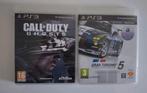 Playstation 3 spellen Call of Duty Ghosts & Gran Turismo 5, 1 speler, Racen en Vliegen, Ophalen of Verzenden, Zo goed als nieuw