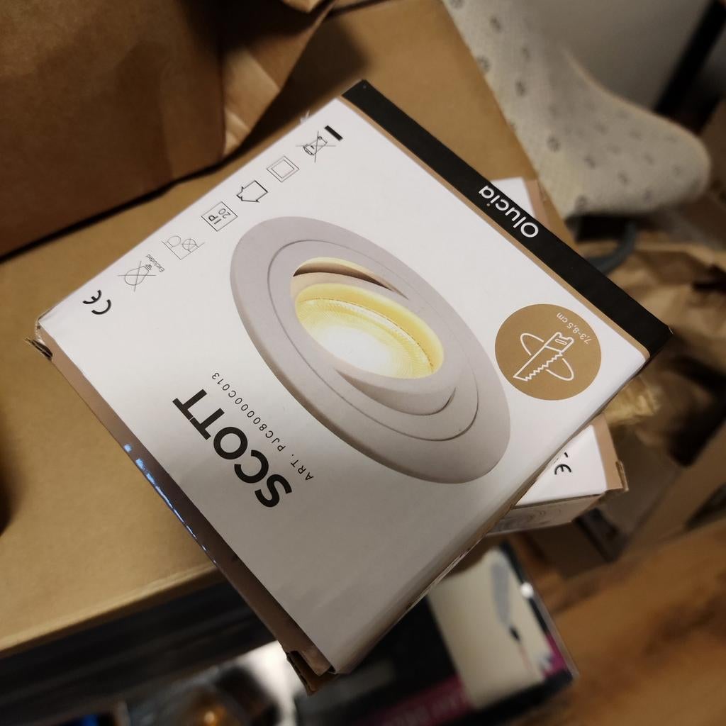 Olucia Scott inbouwspot2x, Ophalen of Verzenden