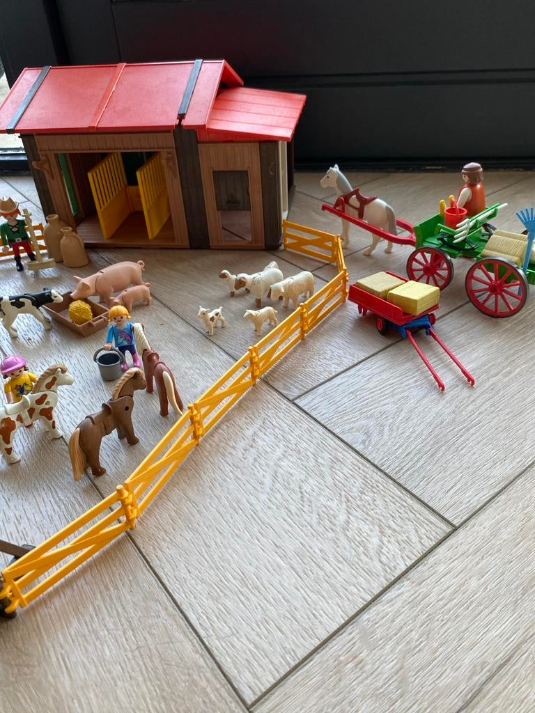 Playmobil Boerderij met veel toebehoren!, Ophalen, Gebruikt, Complete set