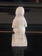 Keramiek  Lammechien,   krukje zit te borduren zusje Bartje, Ophalen