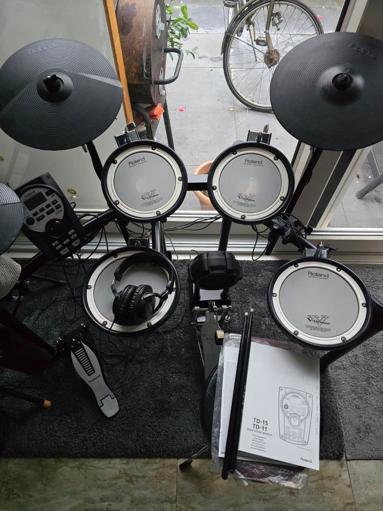 Roland TD-11 Elektronische Complete, Ophalen of Verzenden, Zo goed als nieuw, Roland