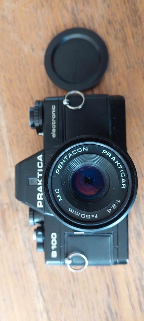 Praktica B100 Elektronische Spiegelreflexcamera met Pentacon, Audio, Tv en Foto, Fotocamera's Analoog, Gebruikt, Spiegelreflex
