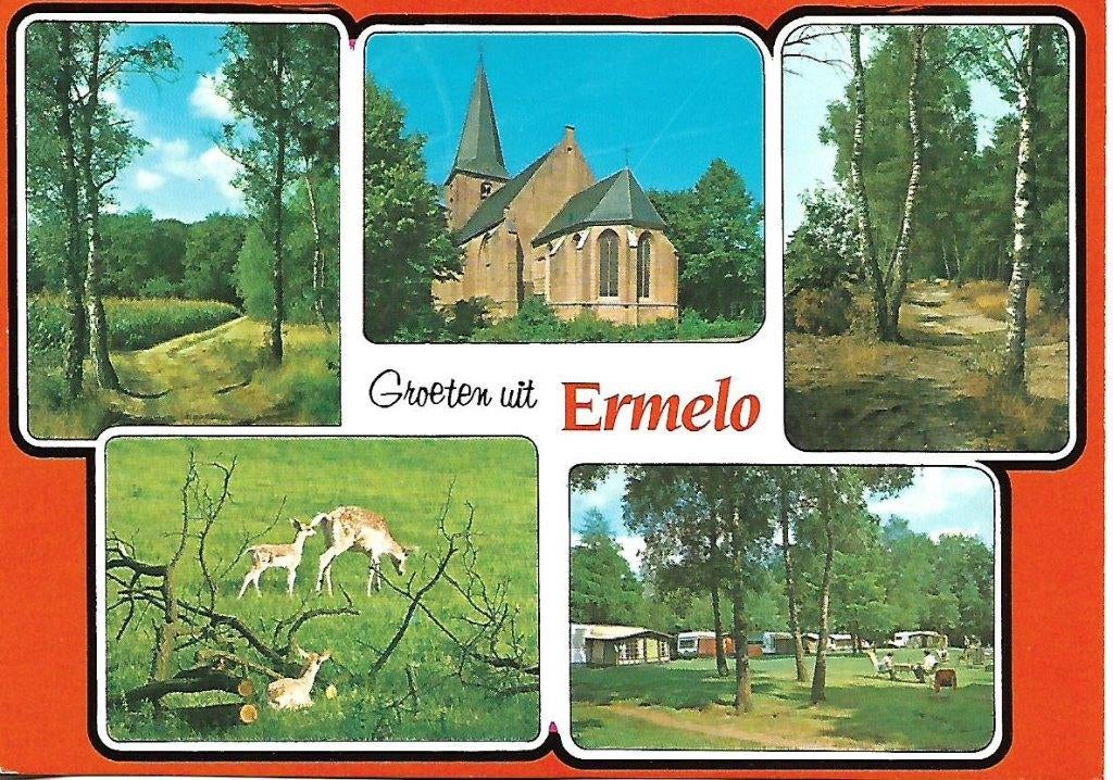 Ermelo- -5-luik., Verzenden, 1960 tot 1980, Gelopen, Gelderland