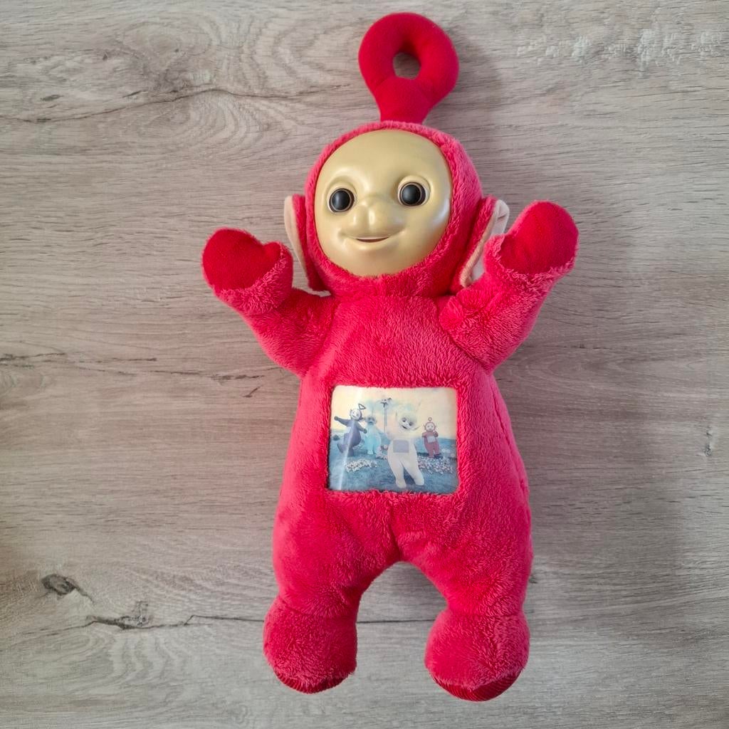 Teletubbie Po., Overige typen, Ophalen of Verzenden, Zo goed als nieuw, Middelgroot (20 tot 80 cm)